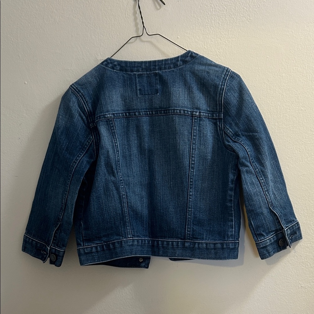 Old Navy Dark Blue Denim Jacket - Picture 5 of 6